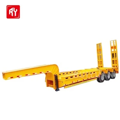Remolque de camas semi de 3 ejes