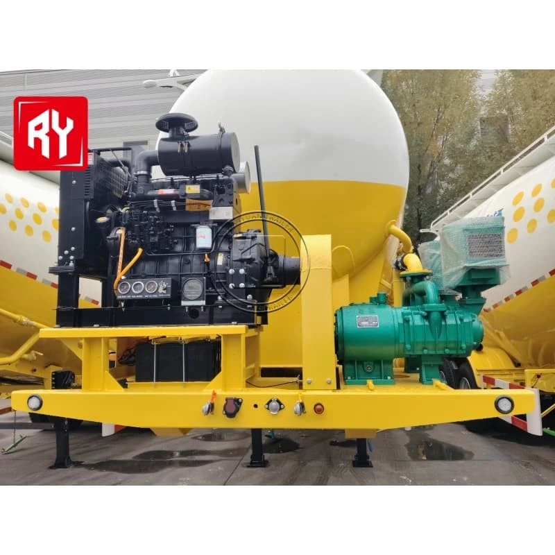 Two-axles Bulk Cement Semi-trailer factory